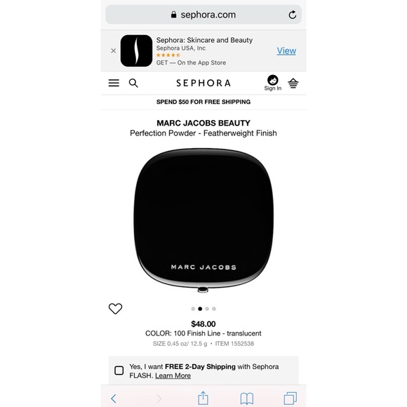 Marc Jacobs Powder - Picture 5 of 5